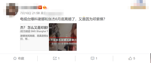 谢娜离婚了吗_谢娜与张杰现状_谢娜离婚