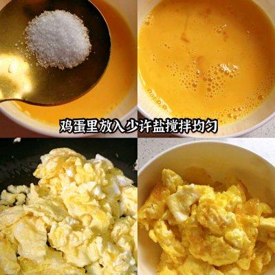 炒柿子鸡蛋饭怎么做_柿子炒鸡蛋_炒柿子鸡蛋的过程